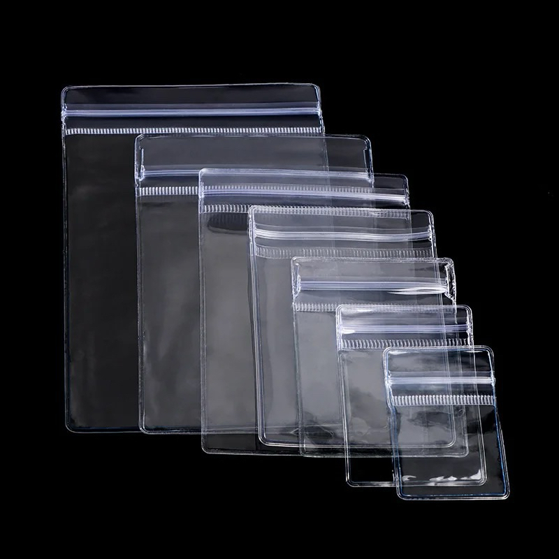 Jual GROSIR Plastik PVC Ziplock Tebal Putih Bening | Ziplock Manik ...