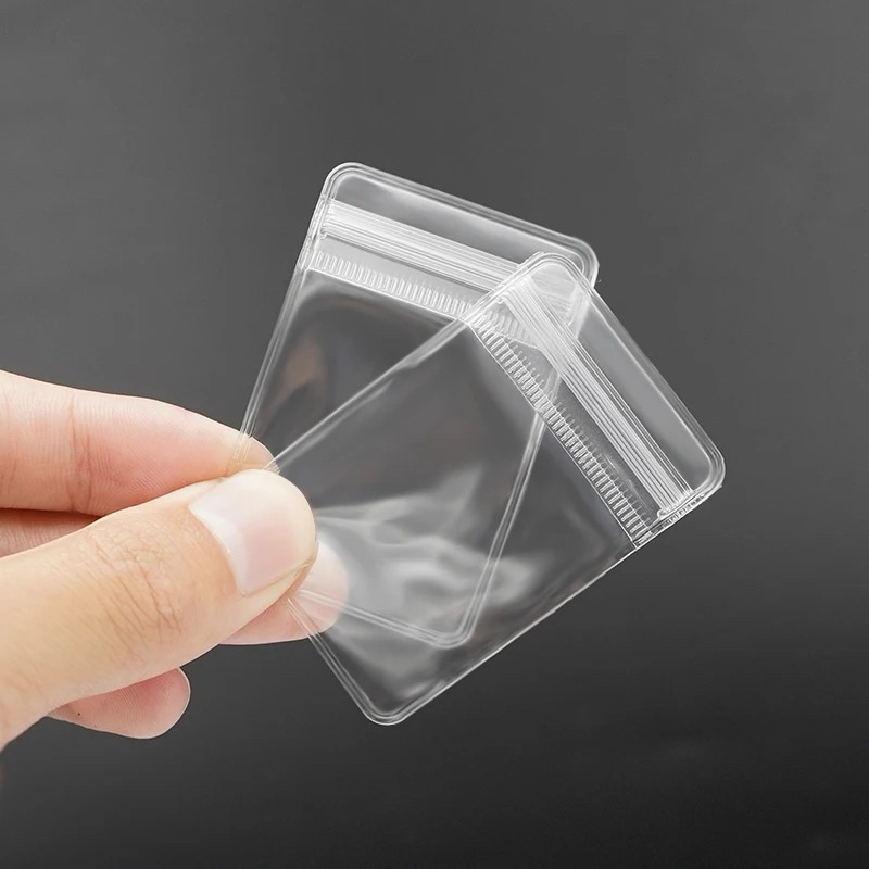 Jual GROSIR Plastik PVC Ziplock Tebal Putih Bening | Ziplock Manik ...