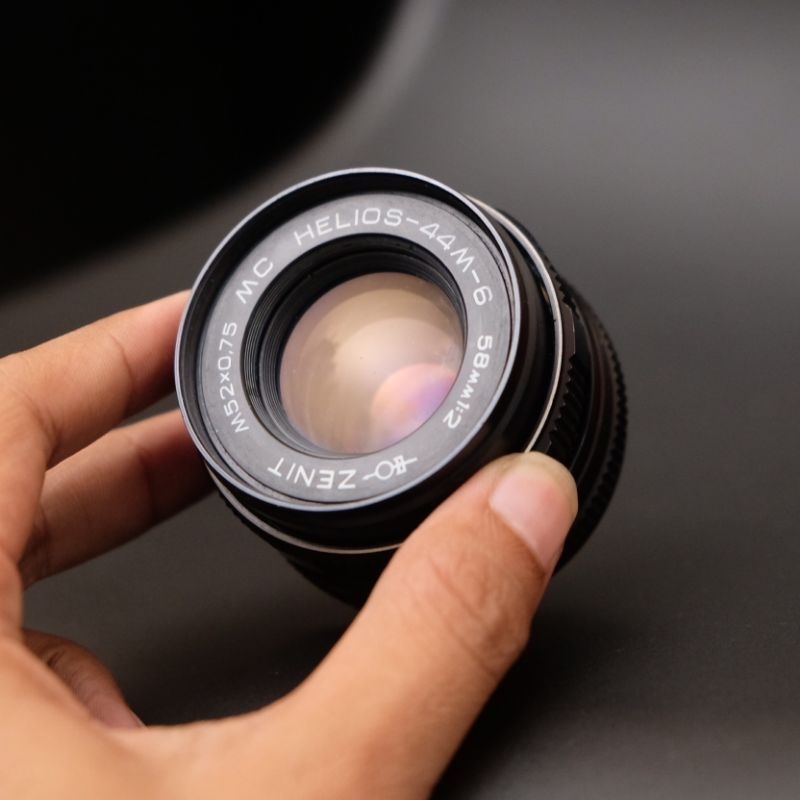 Jual Lensa vintage Manual Helios 58mm f2 bokeh swirly mount m42 bisa ...