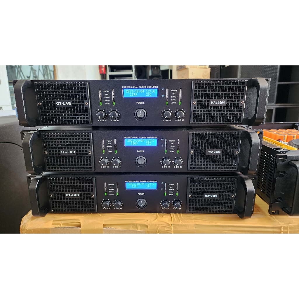Jual Power Amplifier GT Lab HA12004 Original Class H | Shopee Indonesia