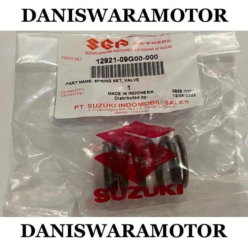 Jual PER KLEP SATUAN SMASH 12921-09G00-000 SUZUKI SGP | Shopee Indonesia