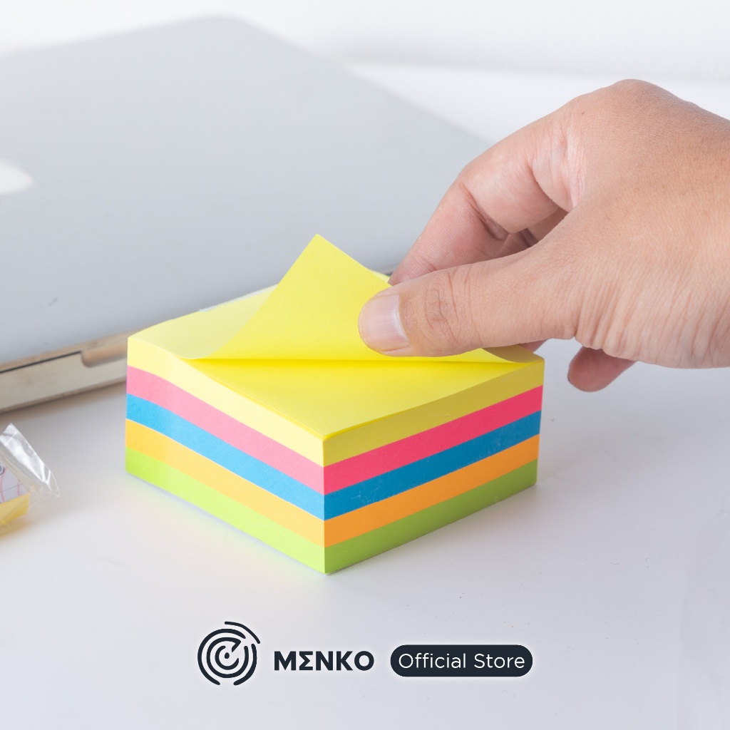 Jual MENKO Sticky Notes / Memo Tempel Kertas Penanda MMS-1 | Shopee ...