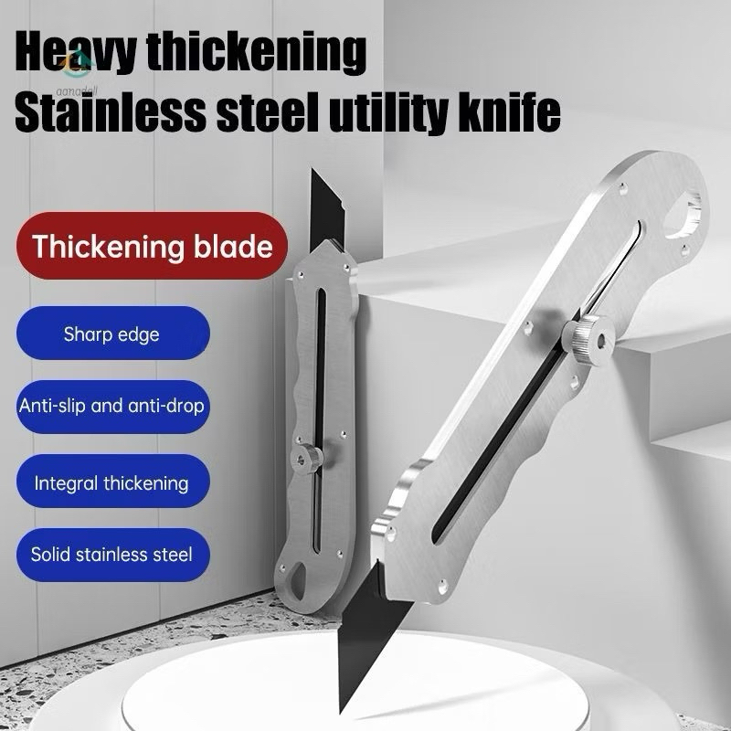 Jual Cutter Besar | Cutter Multifungsi 9 in 1 | Cutter Stainless ...
