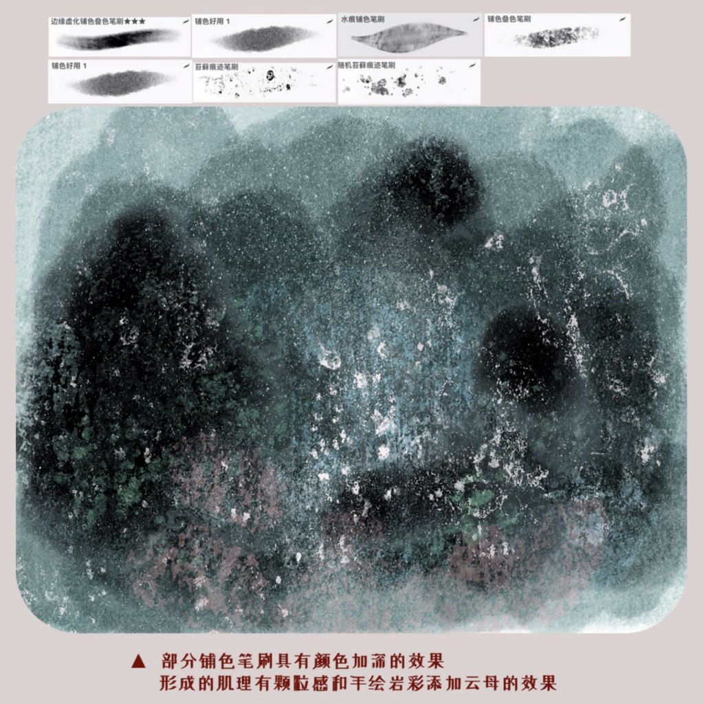Jual Procreate Brush - 96 Rock Textures Brushes | Shopee Indonesia