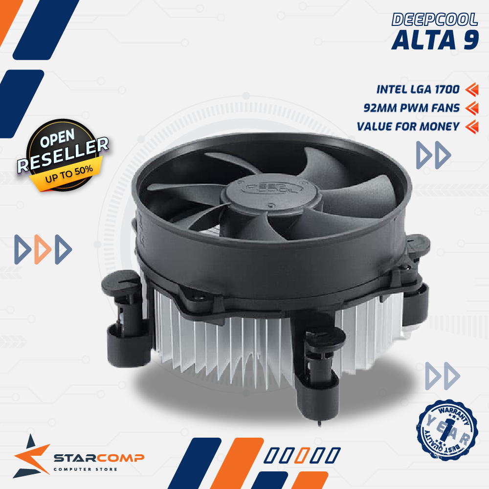 Jual DEEPCOOL ALTA 9 Heatsink Fan LGA 1700 Alta9 | Shopee Indonesia