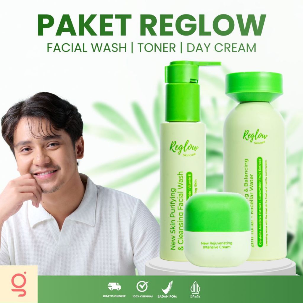 Jual Reglow Paket Glowing Skin Treatment - Mencerahkan Kulit Wajah ...