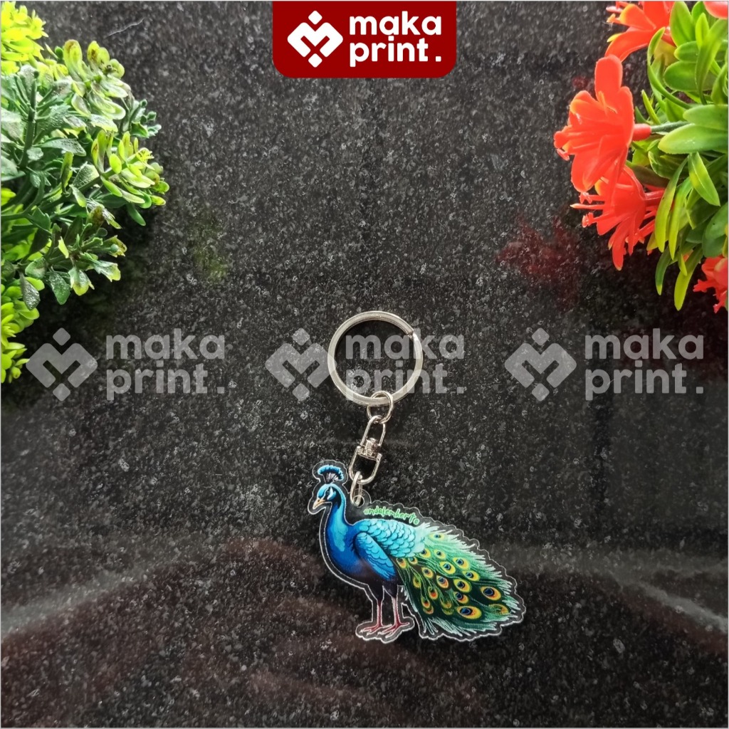 Jual [2MM] Gantungan Kunci Akrilik - Keychain Custom Acrylic Print UV ...