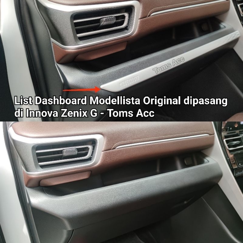 Jual List Dashboard Modellista Innova Zenix V Q G Toyota Original ...