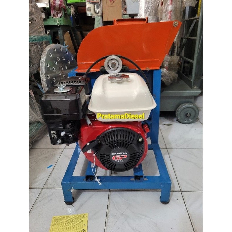 Jual Mesin Chopper Pencacah Rumput Batang Serbaguna+Mesin Honda GP 160 ...