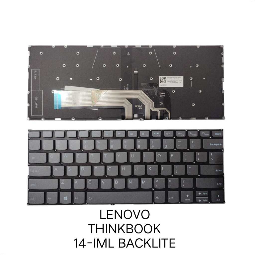 Jual KEYBOARD LENOVO THINKBOOK 14-IML BACKLITE BLACK (PHONE KEY ...