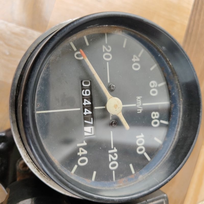 Jual mesin speedometer yamaha RX100 original spido spedo kilometer ...