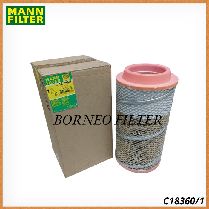 Jual C18360/1 Mann Genuine Outer Air Filter Udara C18360 P628182 ...
