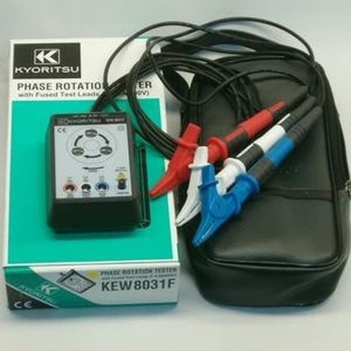 Jual KYORITSU 8031F Phase Rotation Tester | Alat Ukur Arus Rotasi 3 ...
