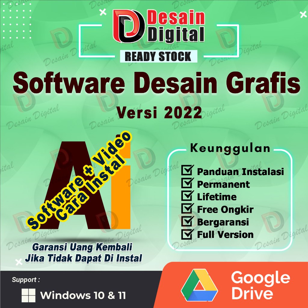 Jual Software Desain Grafis Versi 2022 Full Version Lifetime Permanent ...