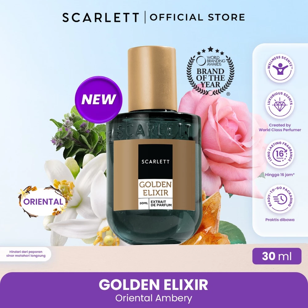 Scarlett Whitening Golden Elixir - Scarlett Whitening