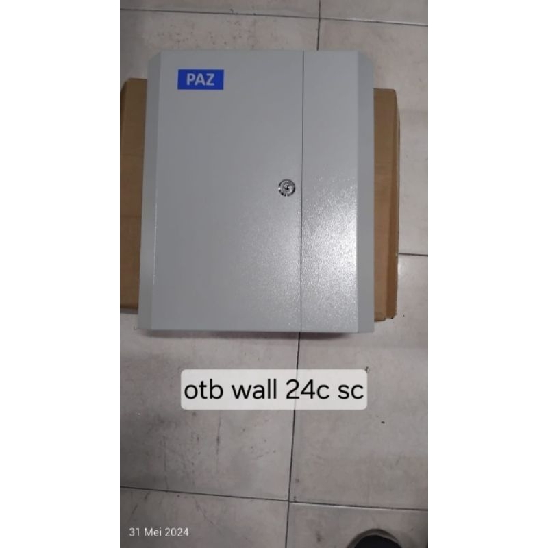 Jual OTB Wall 24 core sc upc lengkap Pigtail Fullset PAZ | Shopee Indonesia
