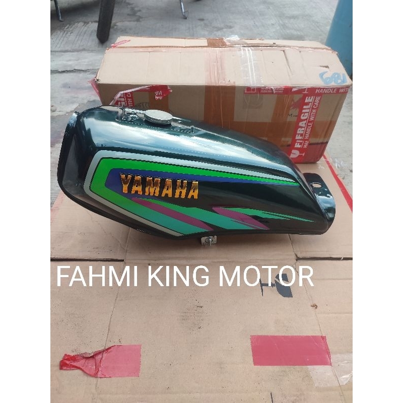 Jual TANGKI TENGKI RXKING RX KING MASTER HIJAU BOTOL 1997/98 GRES BARU ...