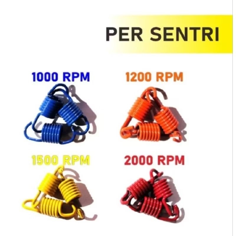 Jual per sentri racing 1000rpm/1500rpm/2000rpm PCX/adv/Vario/beat ...