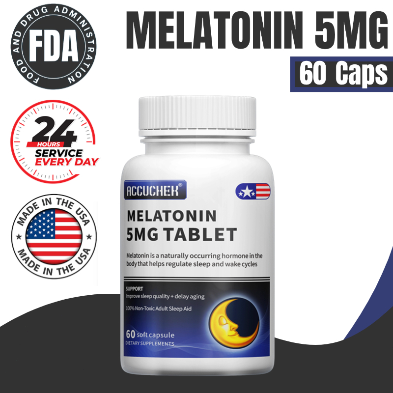 Jual Melatonin, Suplemen untuk Menjaga Tidur yang Nyenyak, Mengatur ...