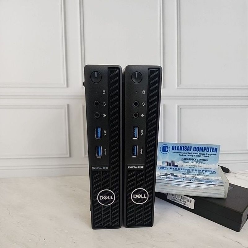 Jual MINI PC DELL OPTIPLEC 3080 MICRO CORE I3 GENERASI 10 10100T RAM ...