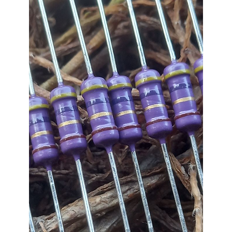 Jual resistor 4r7 ohm unggu 1wat zero 1% | Shopee Indonesia