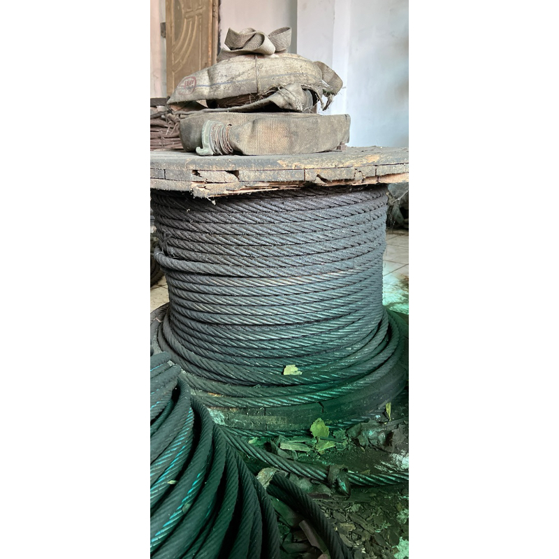 Jual Steel Wire Rope / Kawat Seling Full Baja 18mm - 1 Meter | Shopee ...