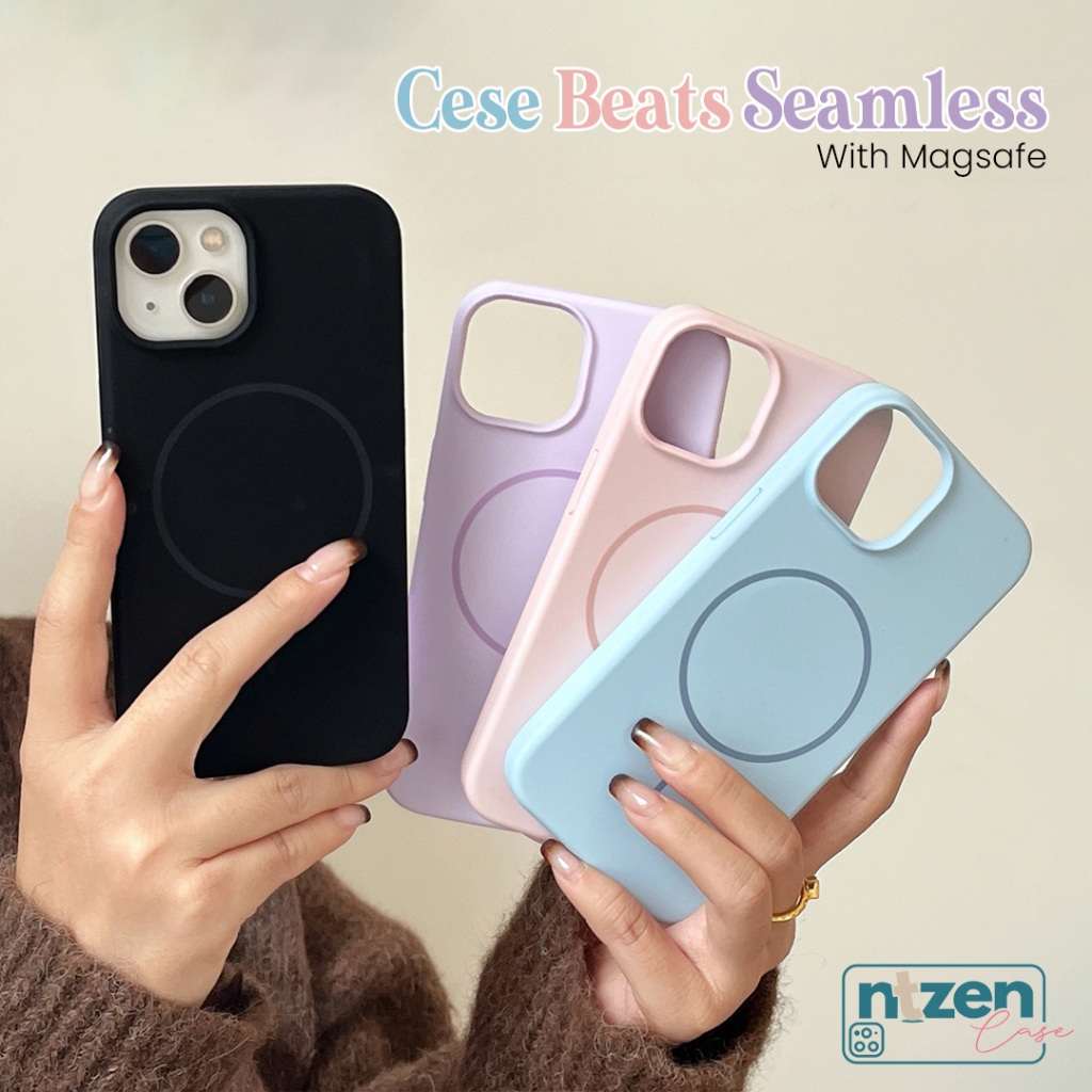 Jual Ntzen Case Beats Seamless Case with Magsafe Compatible for