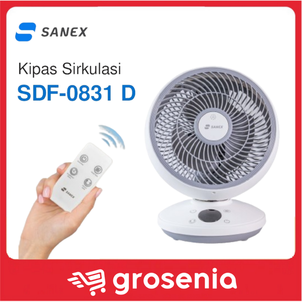 Jual Sanex Kipas Angin Meja Remote 8 Inch