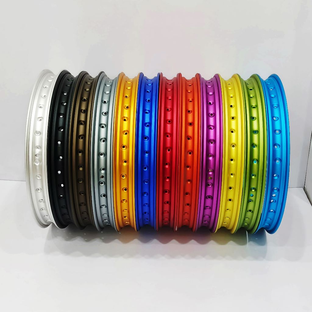 Jual (RING 18) VELG / LINGKAR / ALLOY / RIMS TITANS EXCEL ( KULIT JERUK ...