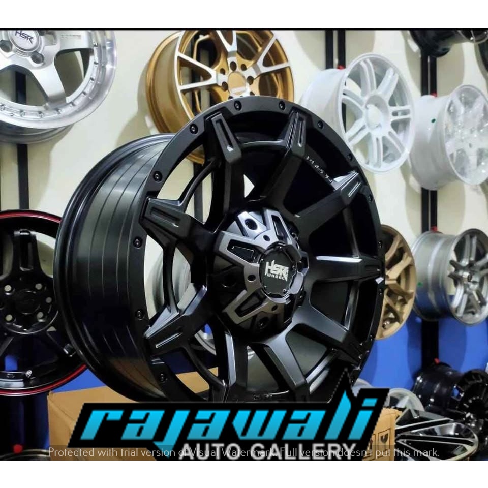 Jual VELG MOBIL MODEL OFF-ROAD HSR BIRA RING 18 LEBAR 8 RATA BODY ...