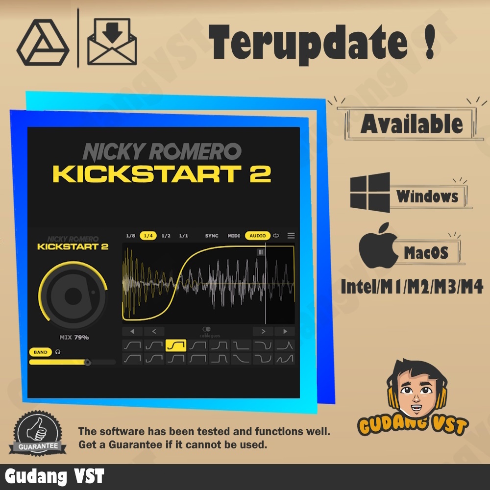 Jual Kickstart 2 Nicky Romero Plugin WINDOW / MAC Terbaru | Shopee ...