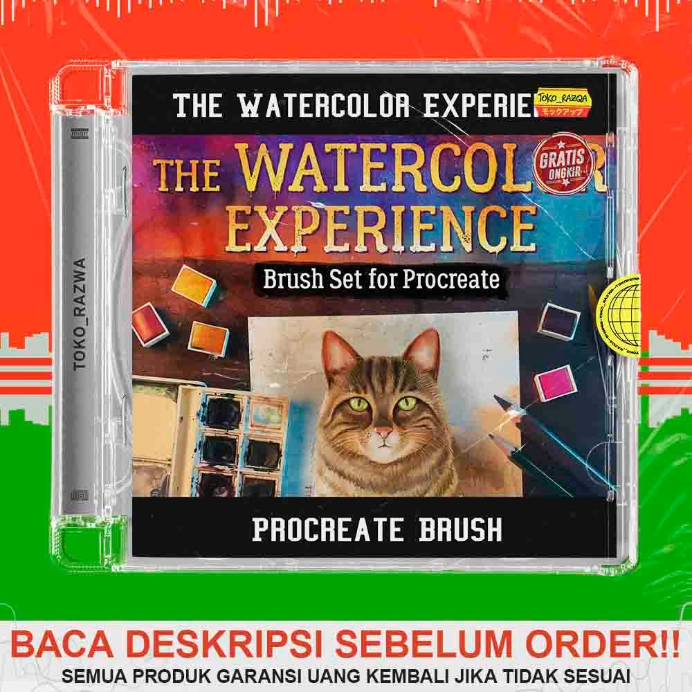 Jual Procreate Brush - The Watercolor Experience Brush Set - 231224 ...