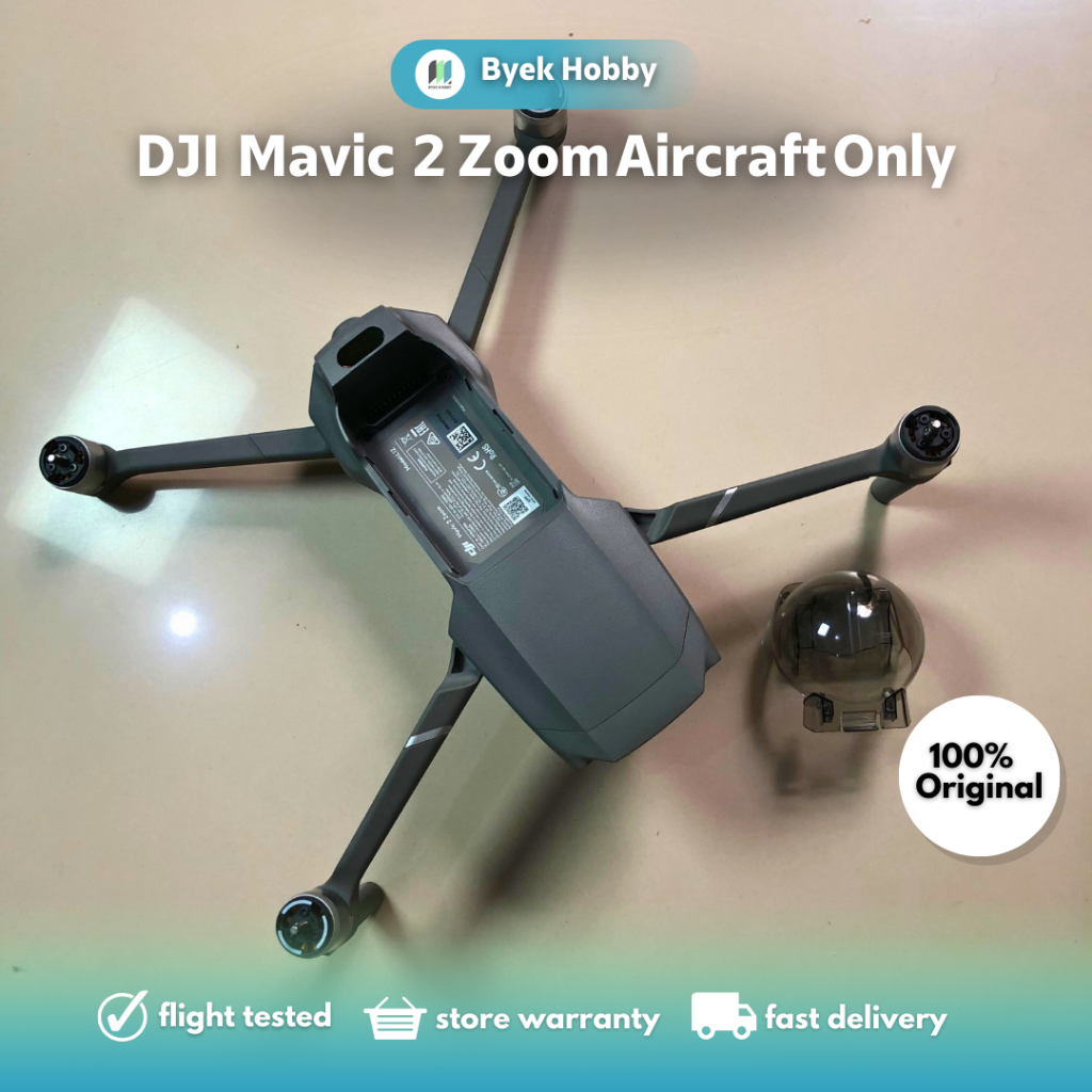 Jual DJI Mavic 2 Zoom Aircraft Only Body Unit (Drone Kamera 4K Optical ...