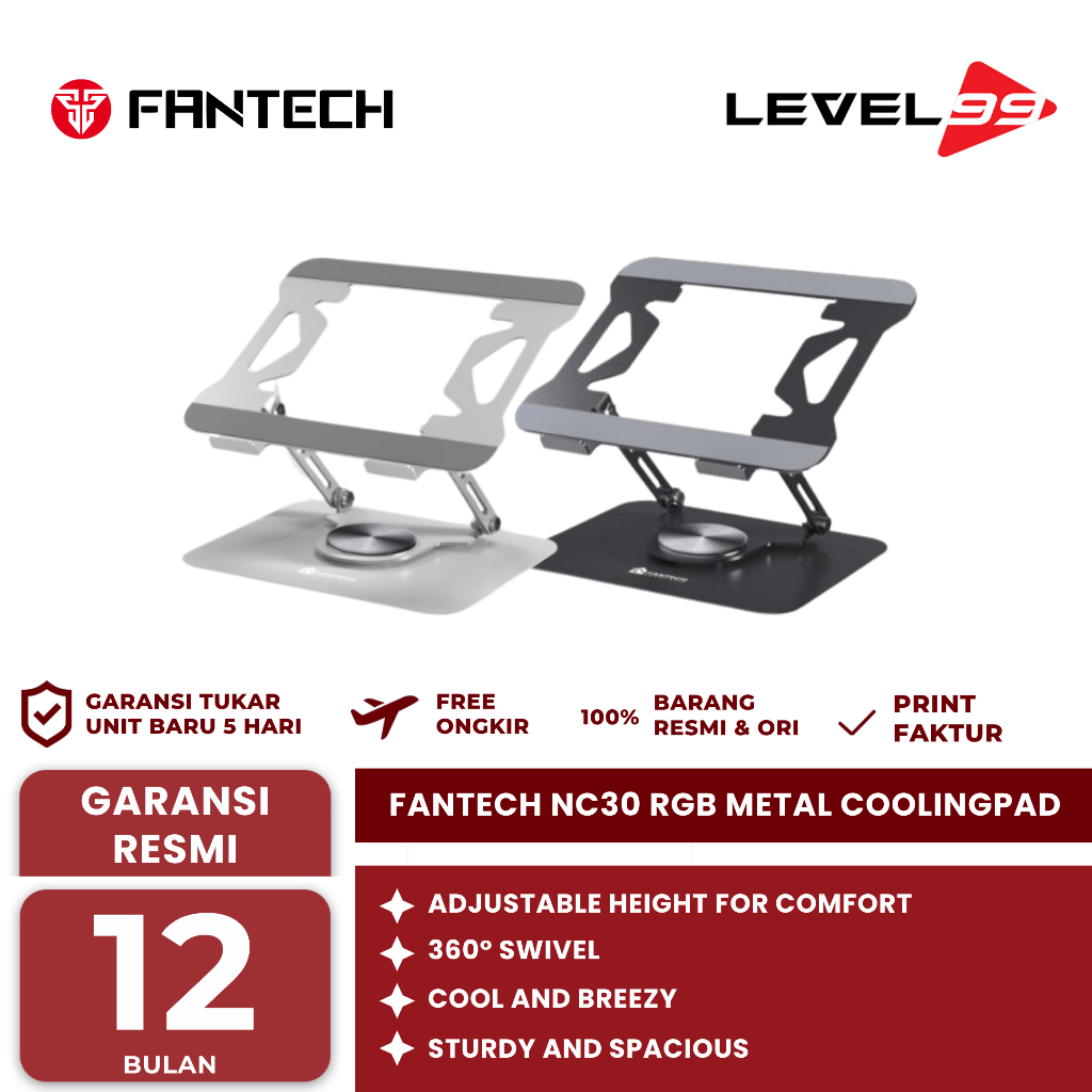 Jual Fantech Ns10 Rotate 360 Laptop Stand | Shopee Indonesia
