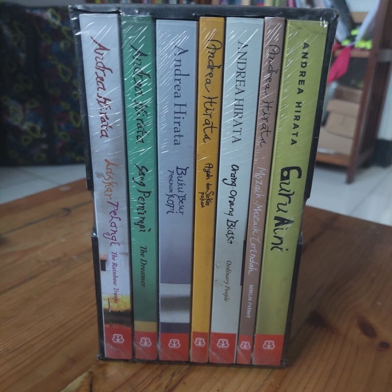 Jual Box Set Novel Andrea Hirata New Original | Shopee Indonesia