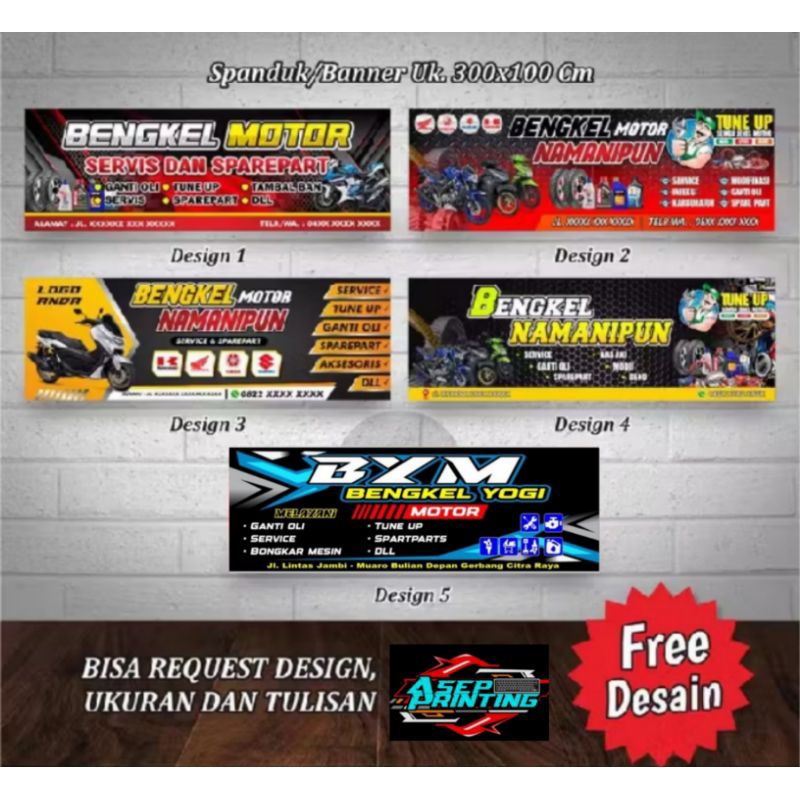 Jual SPANDUK BENGKEL RACING DAN SPANDUK LAUNDRY CUSTOME BISA REQUEST ...