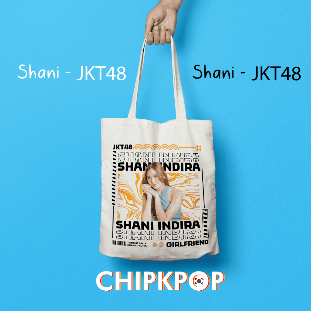 Jual [PAKET SET SHANI] [JKT48] I TOTEBAG OSHI SHANI JKT 48 FANMADE BISA ...