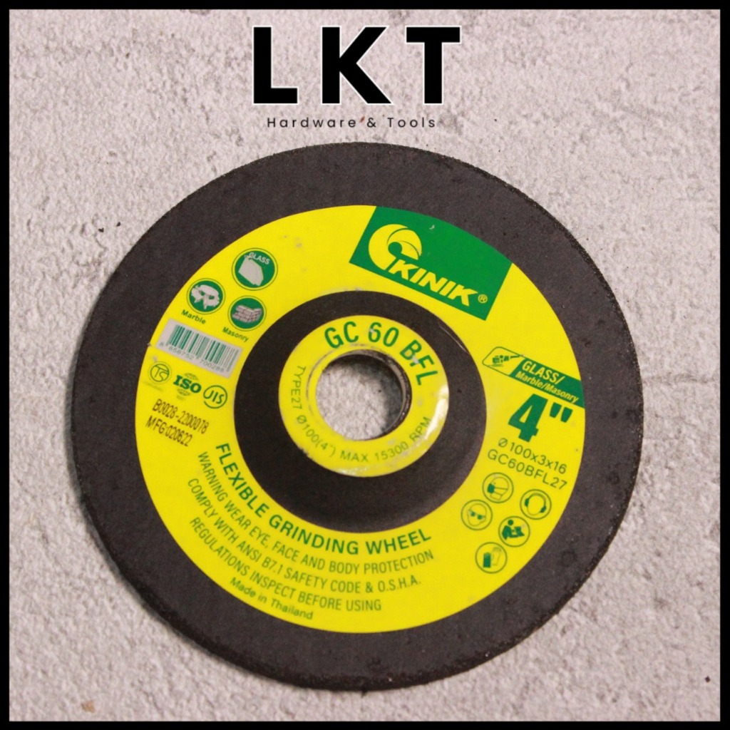 Jual KINIK Mata Batu Gerinda Potong / Poles 4 Inch - Cutting Wheel ...