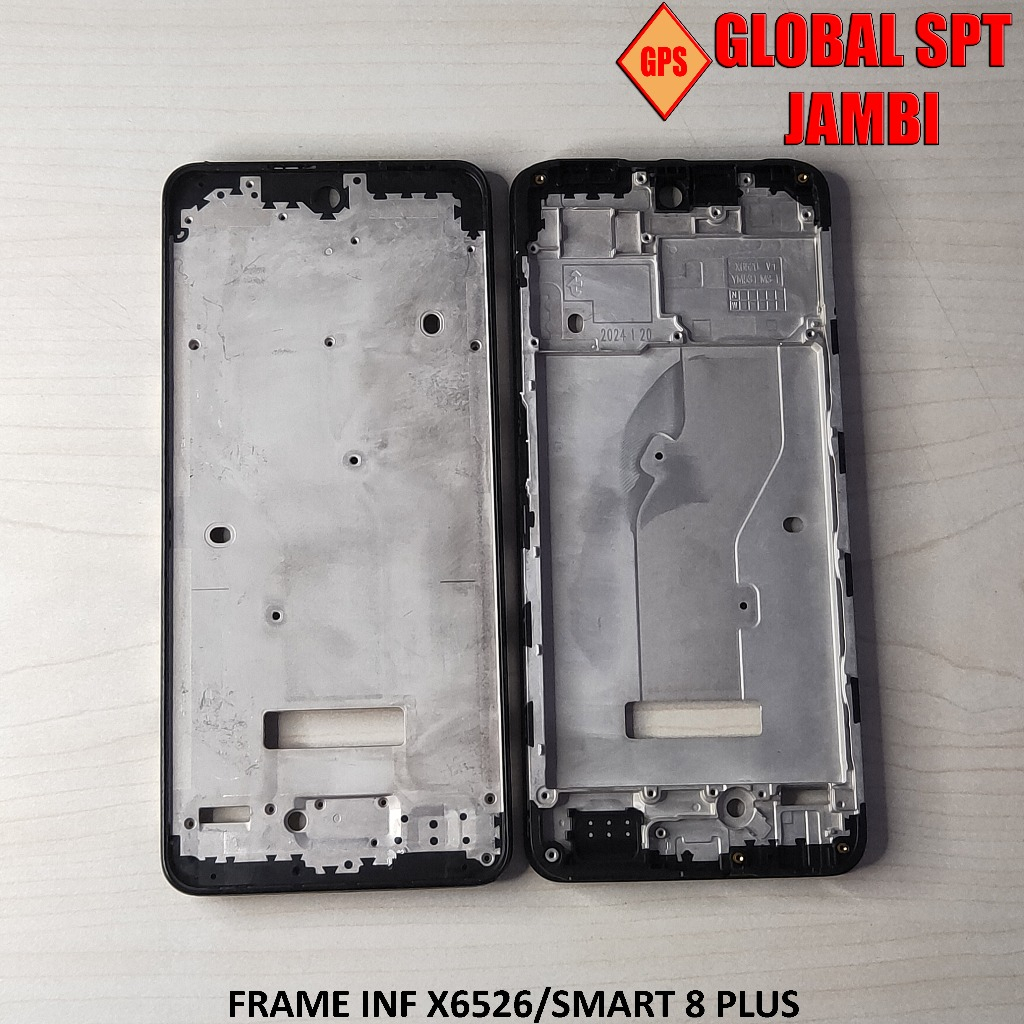 Jual FRAME INFINIX X6526 / SMART 8 PLUS / TULANG TENGAH / BEZZLE MIDDLE ...