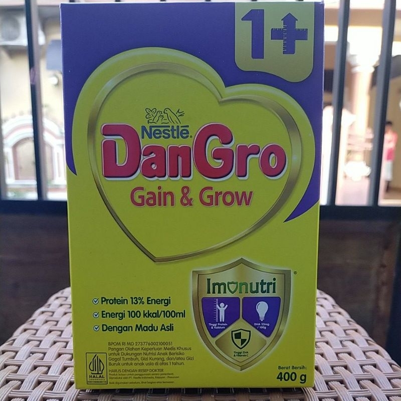 Jual DanGro Gain & Grow 400G Expired Mei 2026 untuk 1 tahun keatas ...