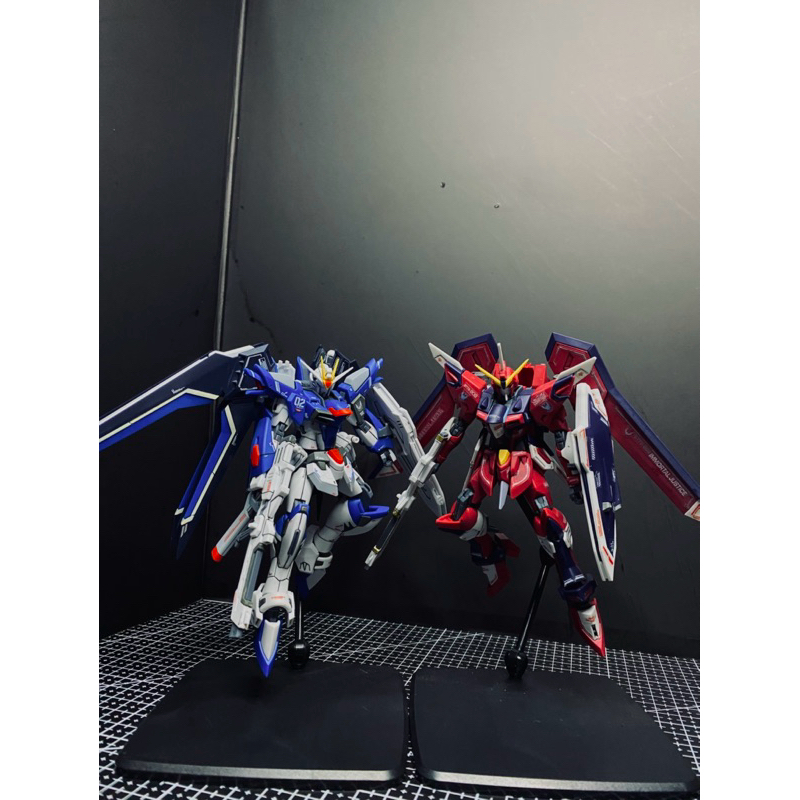 Jual Sold Hg Rising Freedom Gundam dan Hg Immortal Justice Gundam Sudah ...
