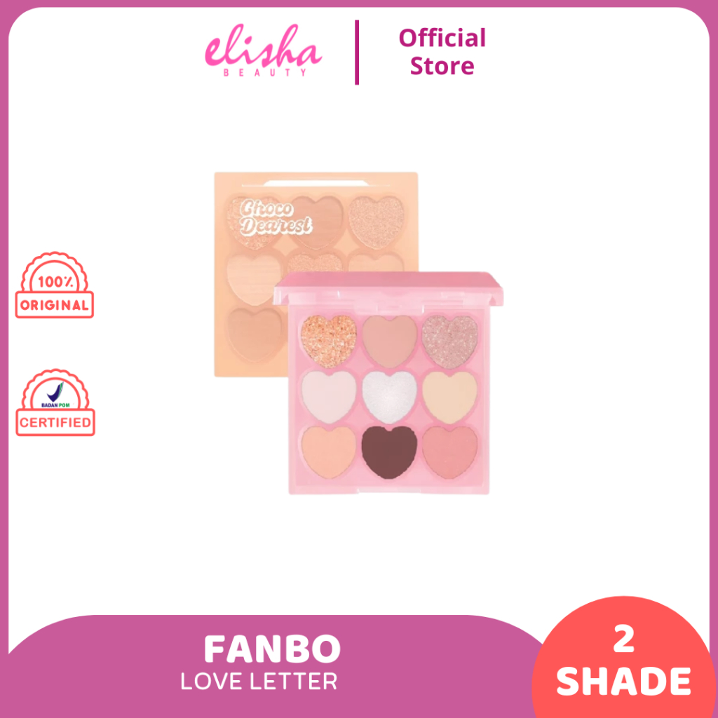 Jual FANBO LOVE LETTER EYESHADOW | Shopee Indonesia