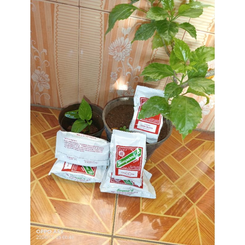 Jual PUPUK SAMPURNA B KEMASAN 100 GRAM | Shopee Indonesia