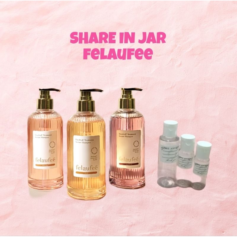 Jual SHARE IN JAR FELAUFEE DANDRUFF CONTROL SERUM SHAMPOO | Shopee ...