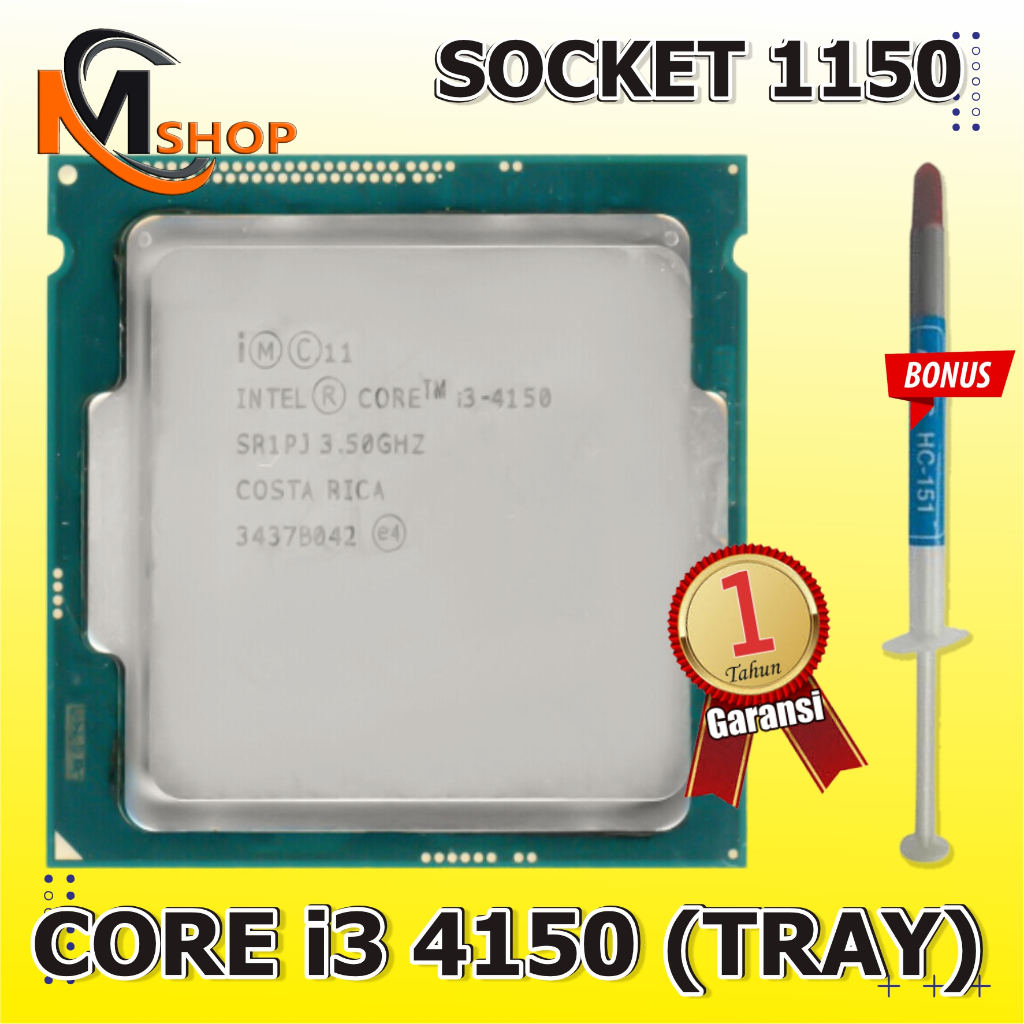 I3 4150 Core I3 Socket 1150 Jual Processor Intel Lga 1150 Core I3