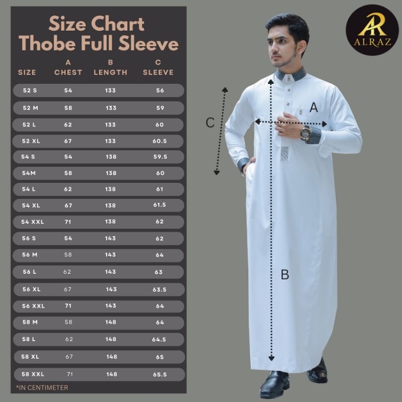 Jual ALRAZ- Thobe Fancy Full Normal Kholid 2002 | Shopee Indonesia