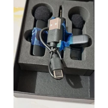 Clip On Microphone K35 Mic Clip Wireless Aux( Audio ) Mic Youtuber Blueto Model 2 Mic