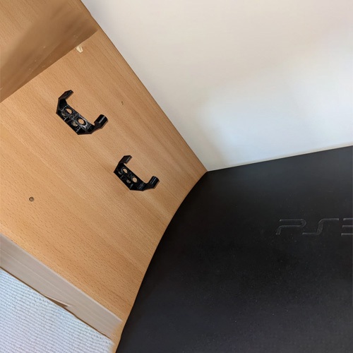 Jual Wall mount DualShock 3 Plasystation 3 PS3 Controller Clip Mount ...
