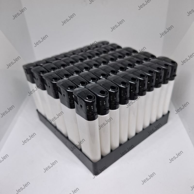 Jual Korek Api Gas Magnet Polos M2000 isi 50pcs // 322K 1 Box | Shopee ...