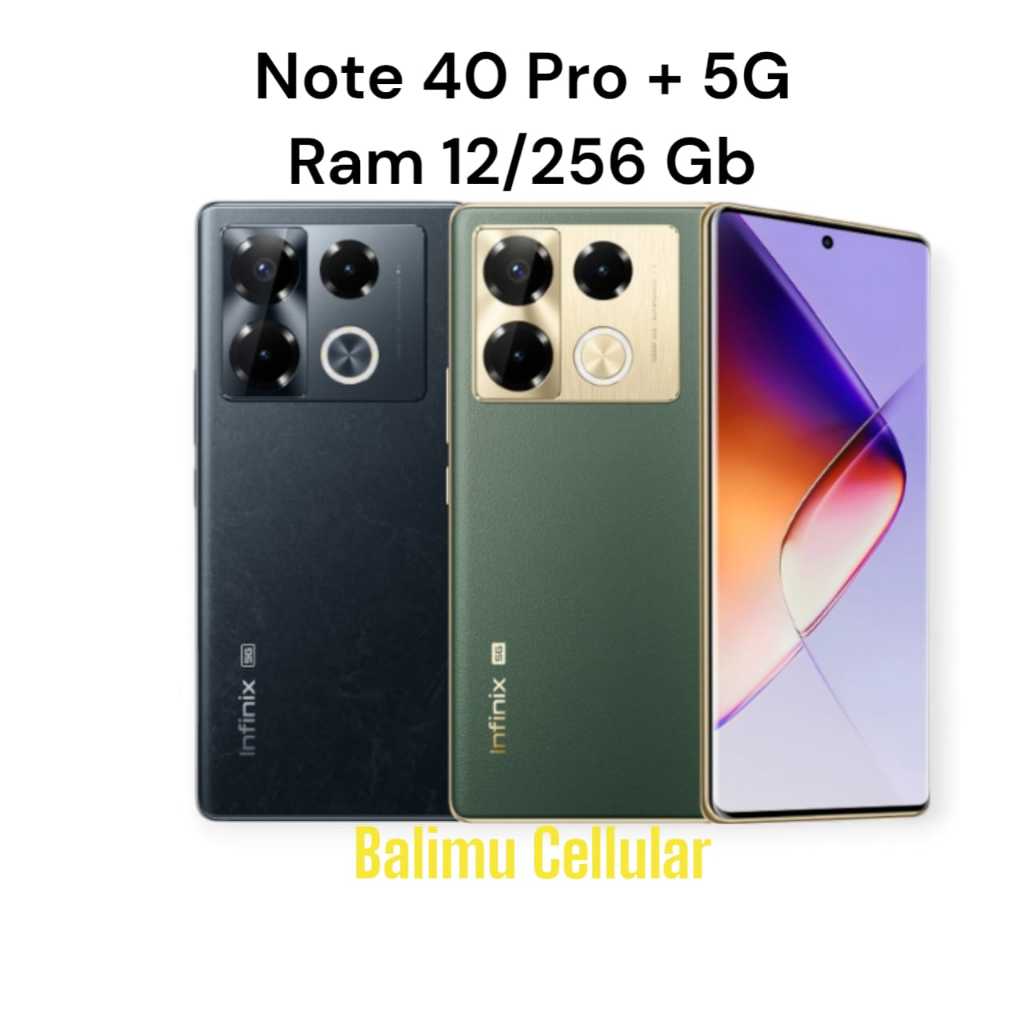 Jual Infinix Note 40 Pro+ Ram 12/256 GB - Garansi Resmi | Shopee Indonesia